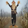 Joyfy Halloween Decorations Outdoor, Sound Activated with LED Eyes & Sound & Motion, Decor for Yard Farm Garden Indoor H