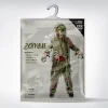 Joyfy Halloween Swamp Skeleton Living Dead Zombie Costume for Boys, Scary Zombie Costume for Kids Halloween Monster Them