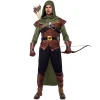 Joyfy Robin Hood Costume for Men Renaissance Medieval Costume Outfit Set for Adult Halloween Dress Up Party