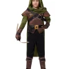 Joyfy Robin Hood Costume for Men Renaissance Medieval Costume Outfit Set for Adult Halloween Dress Up Party