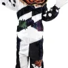 Joyfy Scary Clown Costume for Kids, Clown Halloween Outfit Set Fancy Dress Cosplay