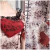 Joyfy Voodoo Costume for Girls, Voodoo Doll Dress Halloween Scary Costume for Kids Halloween Dress up Fancy Dress Cospla