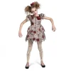 Joyfy Voodoo Costume for Girls, Voodoo Doll Dress Halloween Scary Costume for Kids Halloween Dress up Fancy Dress Cospla