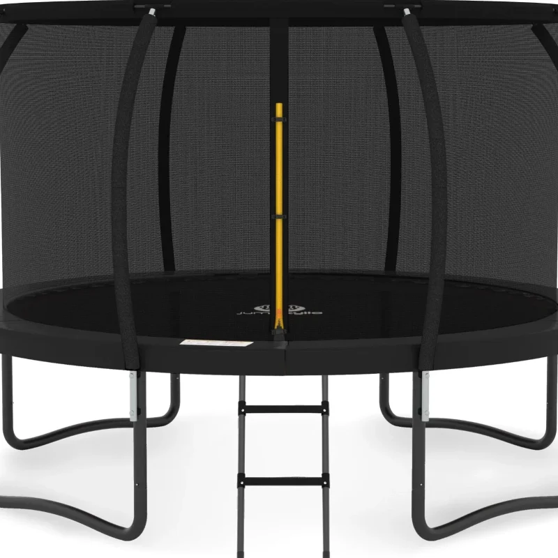 JUMPZYLLA 8FT Outdoor Trampoline With Enclosure for Kids - 14FT
