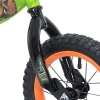 Jurassic World 12-inch Raptor Boys Bicycle With Training Wheels, Green And Orange