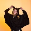 Justice x Garfield Girls Bat Hoodie, Sizes XS - XLP