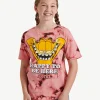 Justice x Garfield Girls Oversized Tee, Sizes XS - XLP