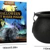 kcavykas Halloween LED Witch Jar Atomizer Lamp, Black, 13.34x4.33in - Decor