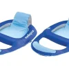 Kelsyus Floating Pool Lounger Inflatable Chair With Cup Holder Blue 2 Pack - 80014