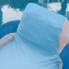 Kelsyus Floating Pool Lounger Inflatable Chair With Cup Holder Blue 2 Pack - 80014