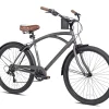 Kent Men's Bayside Cruiser Bike 26 in Satin Cocoa