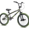Kent BMX Kids Bicycle 20in Green Camouflage - Incognito