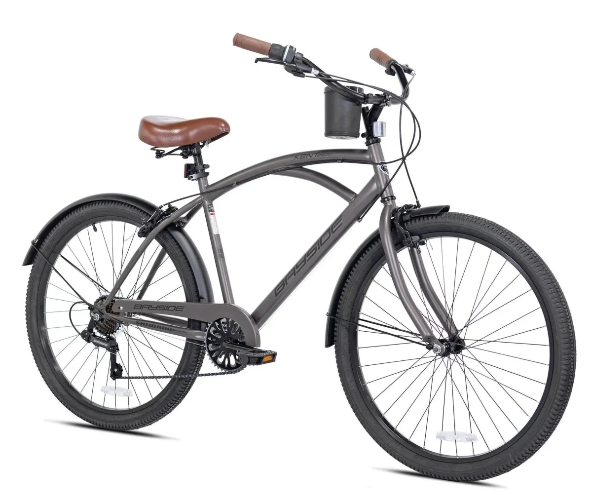 Kent Men's Cruiser Bike 26 in Satin Cocoa - Bayside
