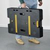Keter Folding Work Table With 2 12 Inch Clamps, Black/Yellow - 17182239