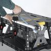 Keter Folding Work Table, 1000 lbs Capacity, Two 12 in Clamps, Black/Yellow - 197283