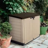 Keter Store It Out MAX Horizontal Resin Outdoor Storage Shed, Beige