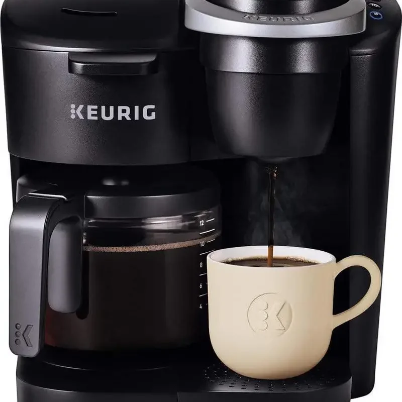 Keurig K-Duo Essentials Coffee Maker, Single Serve And 12-Cup Carafe, Black - 5000204976