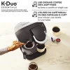 Keurig K-Duo Essentials Coffee Maker, Single Serve And 12-Cup Carafe, Black - 5000204976