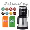Keurig Single Serve & Carafe Coffee Maker, 60 oz Water Reservoir, 12-Cup Thermal Carafe - K-Duo Plus