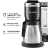 Keurig Single Serve & Carafe Coffee Maker, 60 oz Water Reservoir, 12-Cup Thermal Carafe - K-Duo Plus