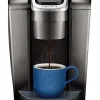 Keurig Single Serve K-Cup Pod Coffee Maker With Iced Coffee Capability, Brushed Slate - K-Elite