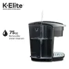 Keurig Single Serve K-Cup Pod Coffee Maker With Iced Coffee Capability, Brushed Slate - K-Elite