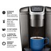 Keurig Single Serve K-Cup Pod Coffee Maker With Iced Coffee Capability, Brushed Slate - K-Elite