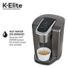 Keurig Single Serve K-Cup Pod Coffee Maker With Iced Coffee Capability, Brushed Slate - K-Elite