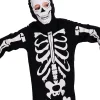 Kids Boys Halloween Skeleton Costume Glowing in The Dark with Mask Gloves Fancy Dress Outfit Green 4-12 Years
