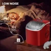 KISSAIR Portable Countertop Ice Maker, 26 lbs/24H - HZB-12/H