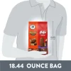 Kit Kat and Reese's Assorted Milk Chocolate, Halloween Candy Bag, 18.44 oz (30 Pieces)