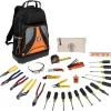 Klein Tools 28-Piece Hand Tool Kit With Backpack - 80028