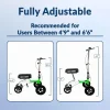 KneeRover Knee Scooter For Adults, 9-Inch Tires, Race Car Green - GO HYBRID