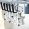 Kolice Commercial Soft Serve Ice Cream Machine, 5 Flavors, 3 x 7L Upper Tanks, 110V 60HZ, 2KW