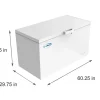 KoolMore Commercial Chest Freezer, 60 In, 16 Cu. Ft