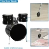 Ktaxon 5-Piece Adult Drum Set, 22 Inch Full-Size Drums Kit