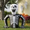 Ktaxon 6' Halloween Inflatables Skeleton Outdoor Halloween Decoration Emerging Large Skeleton