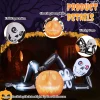 Ktaxon 7' Halloween Inflatables Skeleton Outdoor Halloween Decoration Reclining Skeleton with Pumpkin,Built-In LED Light