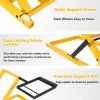 Lawn Mower Lift With Hydraulic Jack, 26 Inches, 500 LBS Capacity, Yellow - PHO_13L5VR2X2L