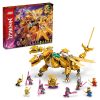 LEGO NINJAGO Lloyd's Golden Ultra Dragon Toy, 989 Pieces, 9 Minifigures - 71774