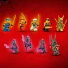 LEGO NINJAGO Lloyd's Golden Ultra Dragon Toy, 989 Pieces, 9 Minifigures - 71774