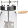 LEM Butter Churner, Stainless Steel, 28 oz Glass Jar - 1226