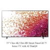 LG 55-Inch NanoCell 75 Series 4K Smart TV - AI ThinQ, Ultra HD, HDR, WebOS Platform