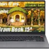 LG Gram Book 15 Business Laptop, 15.6-inch FHD IPS Display, 32GB RAM, 1TB SSD - Intel i5-1334U With Hub