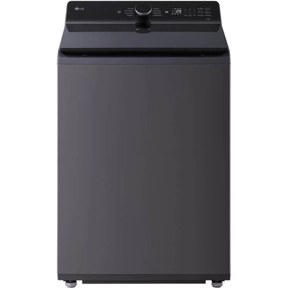 LG Top Load Washer, 5.5 Cu. Ft., Matte Black - WT8400CB