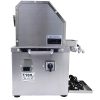 LGXEnzhuo Electric Sugar Cane Press Juicer Machine, 110V 800W Stainless Steel, 3 Rollers