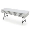 Lifetime 4-Pack Commercial Stacking 8 ft Folding Table - White - 80344