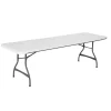 Lifetime Commercial Nesting Folding Tables, 4-Pack, 8 ft White - 80344