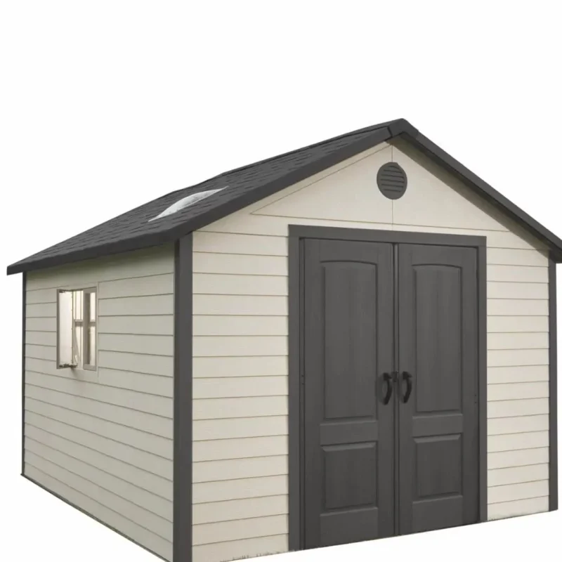 Lifetime Outdoor Storage Shed, 11 ft. x 11 ft., HDPE Plastic