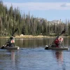 Lifetime Fishing Kayak 10ft 2-Pack With Paddles, UV-Protected HDPE, Tan - Tamarack Angler 100